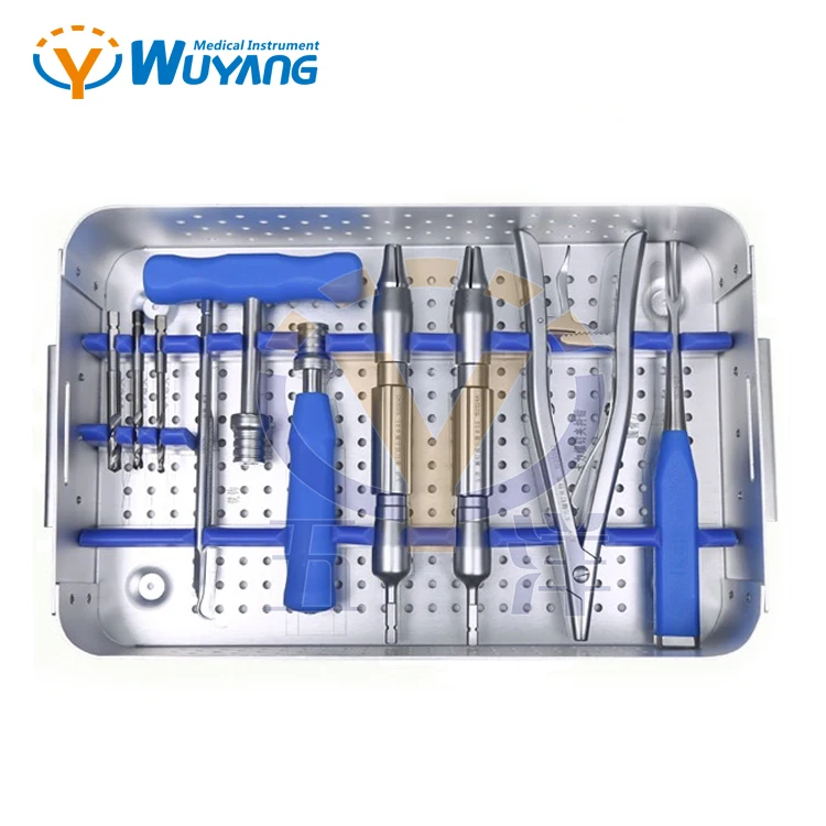 

surgical instruments/orthopedic instrument Broken screw removal set, hexagon/torx, wuyang screwdriver