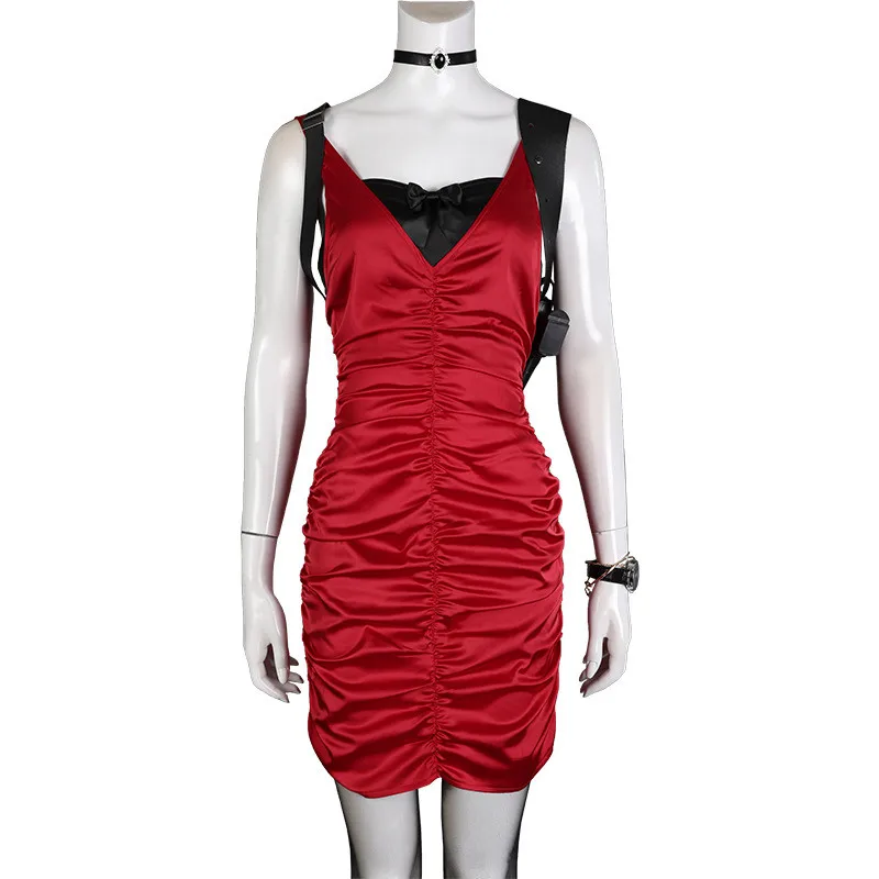 

Halloween Ada Wong Cosplay Party Costume Adult Women Dress Suits Carnival Cosplay Costume