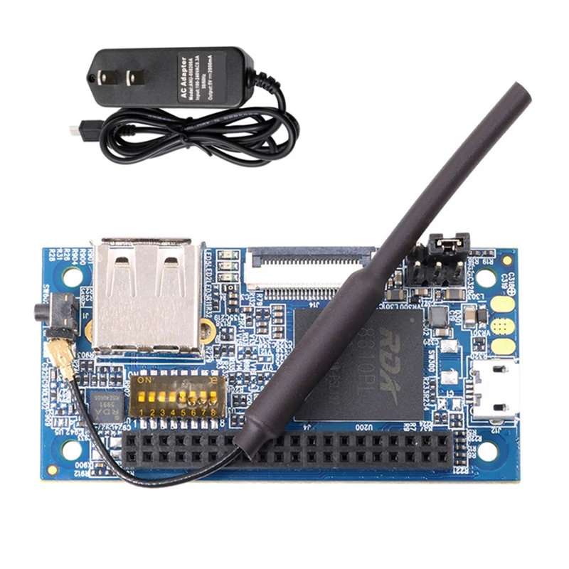 

Макетная плата для Orangepi I96, 256 Мб, бит, ЦП, Wi-Fi + Bluetooth, программируемый микроконтроллер с адаптером питания, штепсельная вилка стандарта США