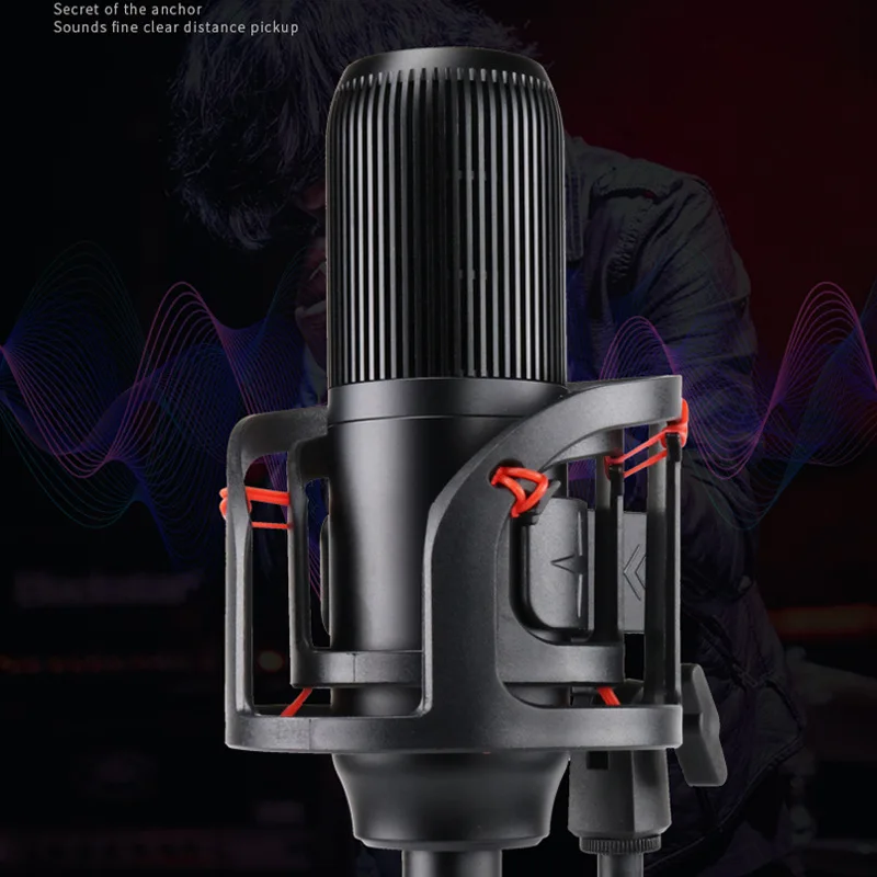 

Superior Quality Large Diaphragm Condenser Microphone Anchor Live Professional Network K Song Recording Singing