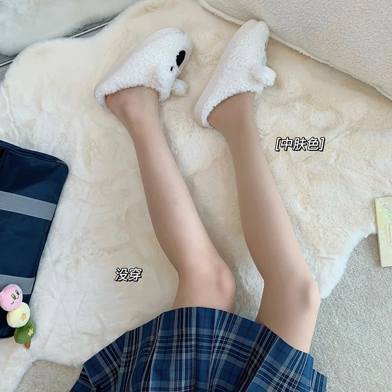 

Naked leg artifact sexy early thin nude women's double layer supernatural silk stockings flesh colored leggings