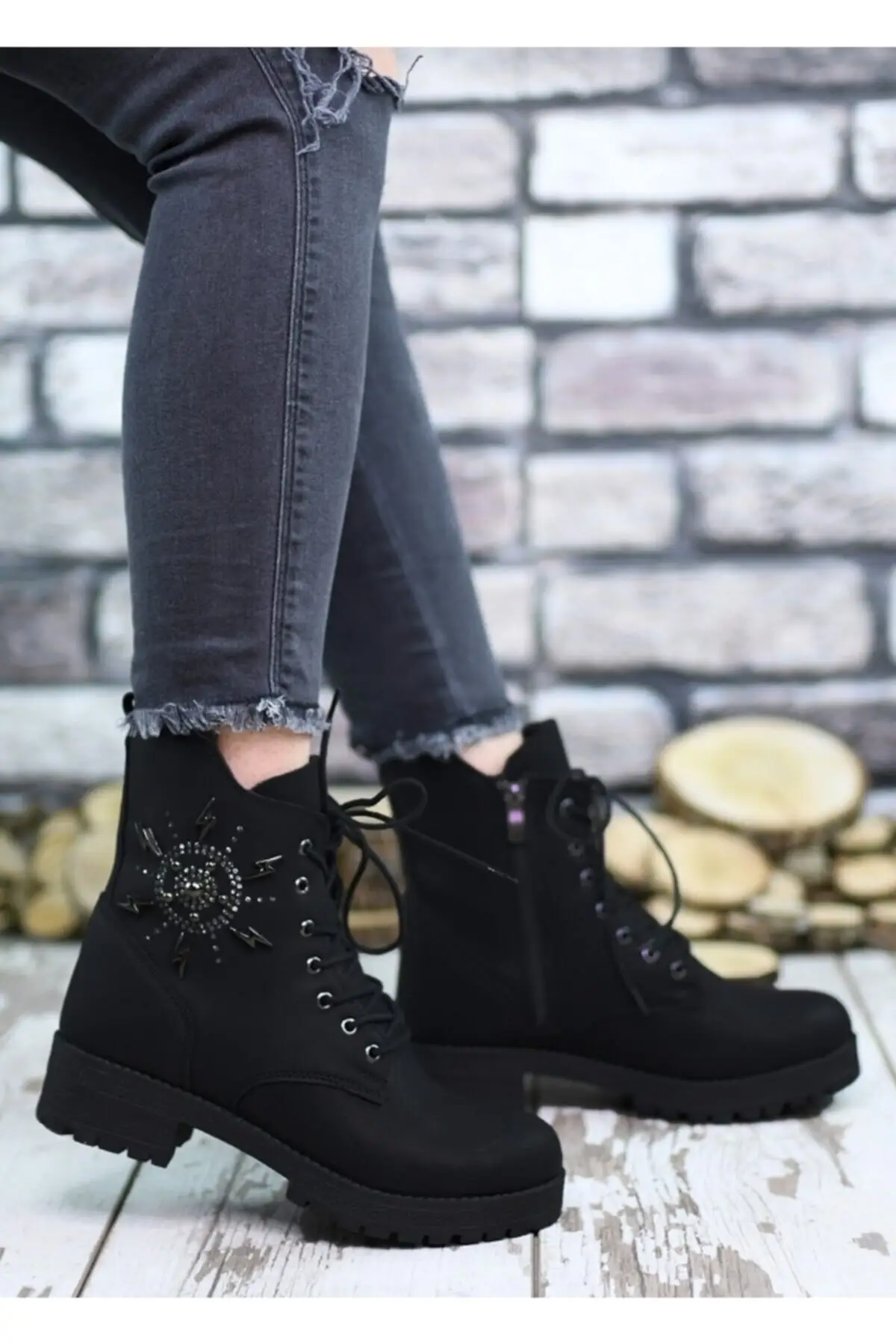 

Kid'S Boots Girl Child Black Boots