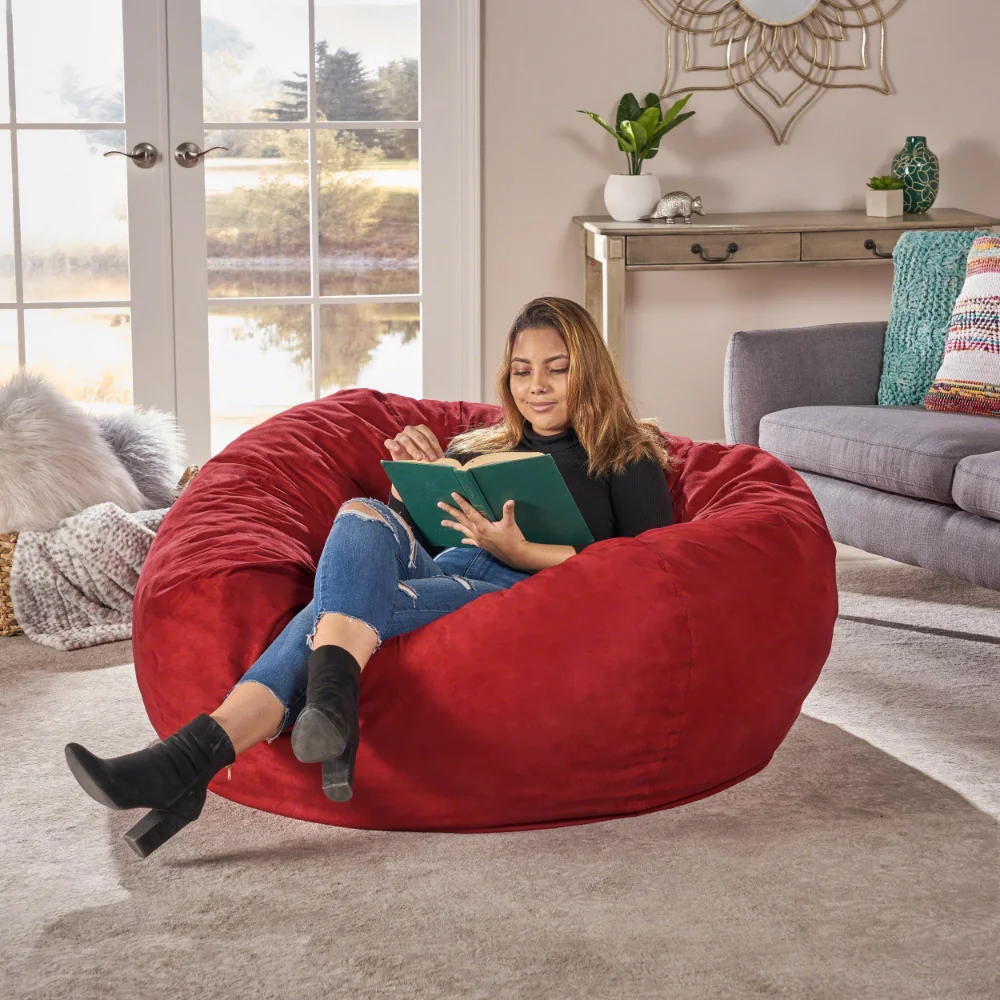 

Big Sofa Sack, Ultra Soft Memory Bean Bag Chair, 5-Feet Furniture Living Room Delicate Lazy Sofa