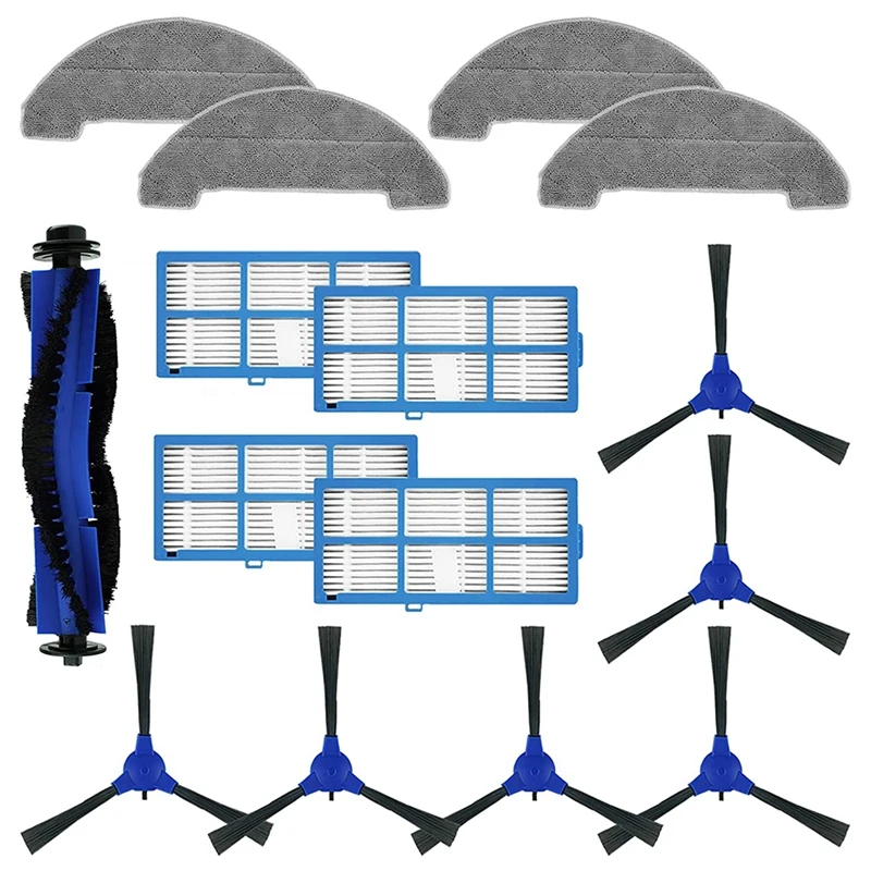 

Сменный основной фильтр для боковой щетки, чистящая ткань, совместимая с Proscenic 850T аксессуары для робота-пылесоса