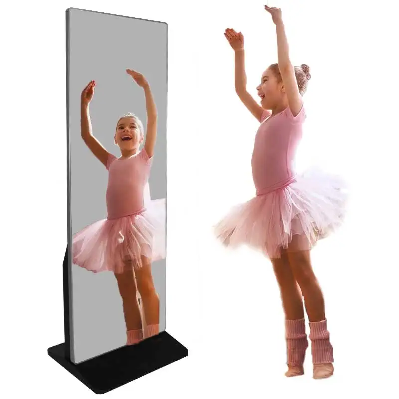 

HD 1080P LCD indoor led magic mirror touch screen display advertising