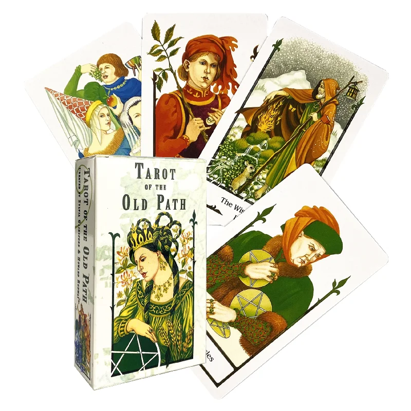 

2021 New Full English Goetia Old Path Tarot Cards Funny Oracle Deck Board Game With PDF Guidebook