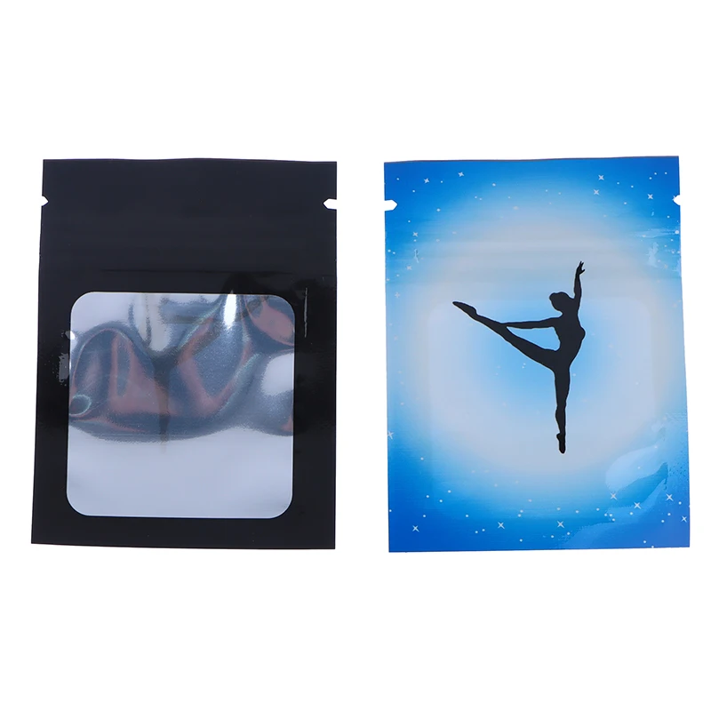 10 шт. 6*8 см мультяшный лазерный мини-пакет Ziploc 1 г конфеты жевательная упаковка