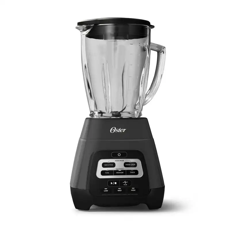 

Blender with Texture Select Settings, Blend-N-Go Cup and Glass Jar, Gray
