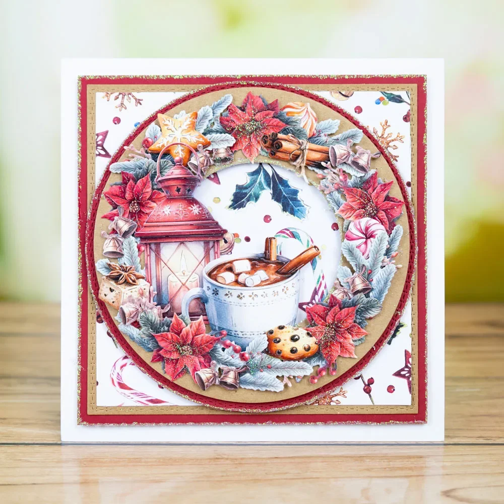 Праздничный ботанический бант-фонарь горячий шоколад бабочка металлические