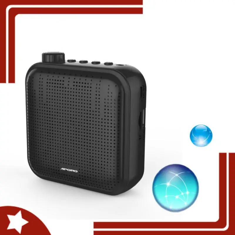 Мини-усилитель голоса портативный микрофон громкий динамик с USB TF-картой FM-радио