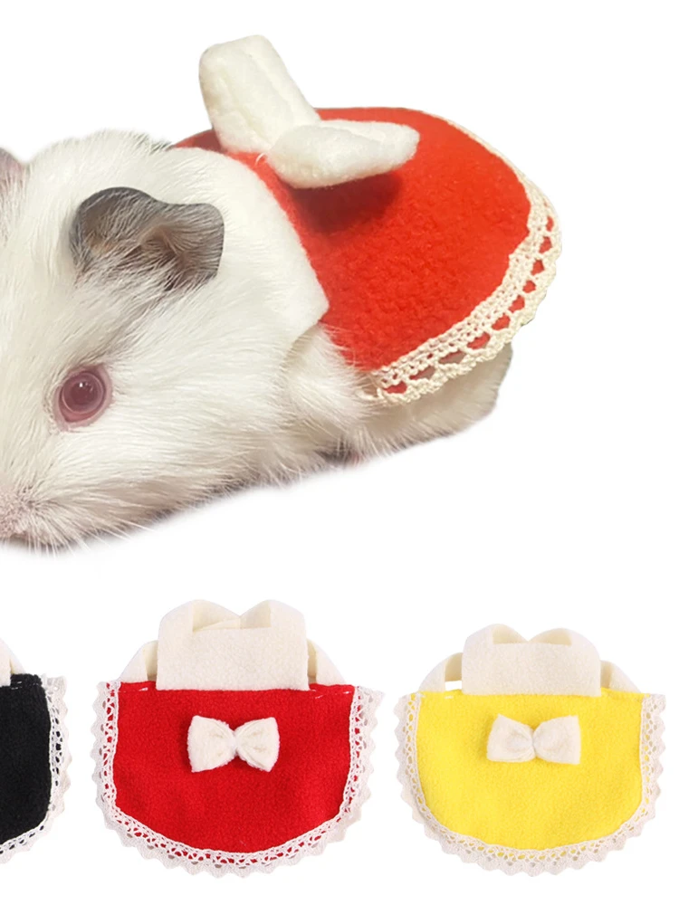 

New Manufacturer's Hamster Clothes Multicolor Bow Cute Small Squirrel Mini Pet Clothes Puppy Clothes