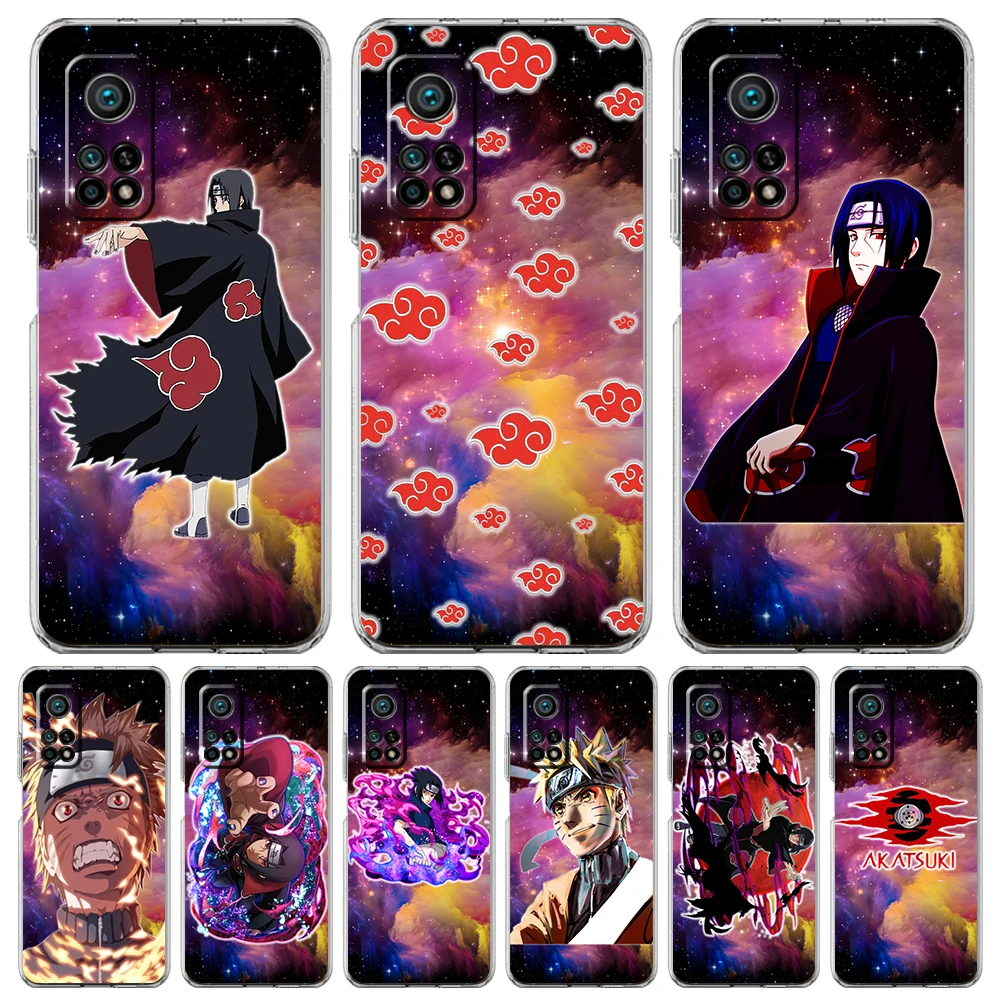 

Naruto Phone Case for Xiaomi Mi Poco F3 X3 X4 GT NFC M3 M4 11 Ultra 12 11X 11i Pro Lite 5G Soft Transparent Cover Fundas Coque