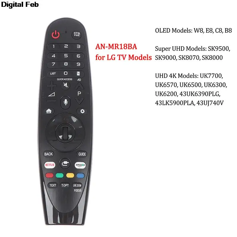 Пульт дистанционного управления для LG TV Smart Magic AN-MR18BA AN-MR19BA AN-MR400G AN-MR500G AN-MR500 AN-MR700 AN-SP700 AN-MR650A