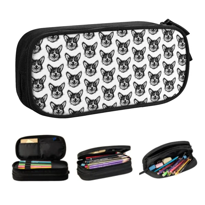 Cases Boy Girl Big Capacity Pencil Pouch Students Stationery