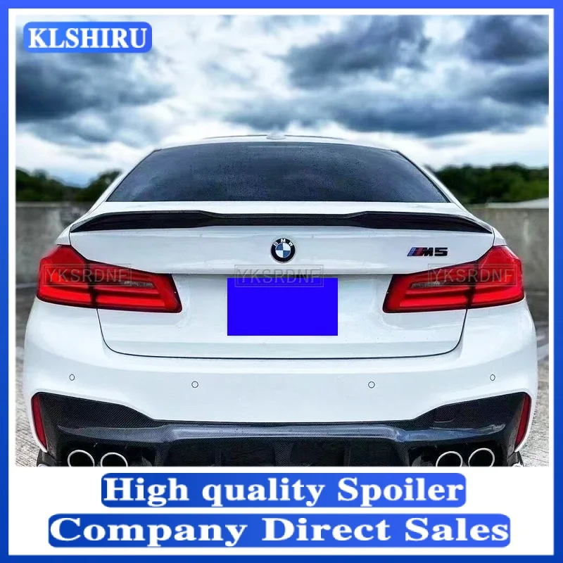 

For BMW 5 Series G30 spoiler 2018 2019 2020 year rear wing PRO style Sport body kit Accessories real carbon fiber