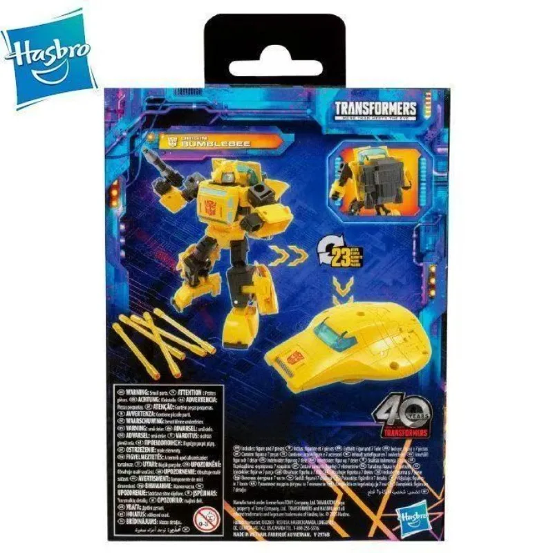 В наличии: Коллекционная фигурка-робот Бамблби класса Делюкс из серии Hasbro Transformers Classic Toys Legacy United – идеальный подарок для любителей хобби. (art.: 3920da125cd59) - 3920da125cd59