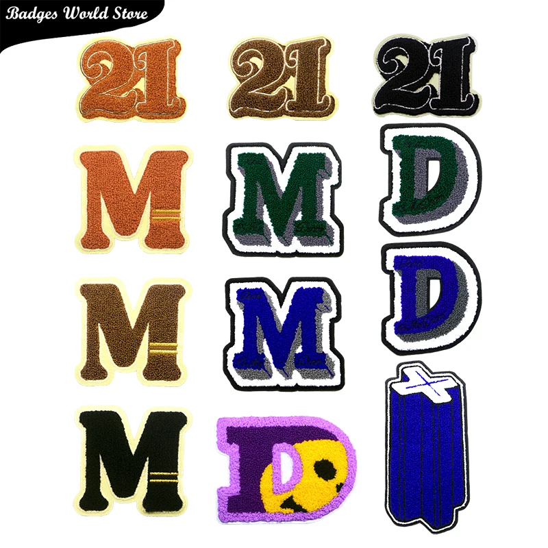 Embroidery Applique Patches For Clothing Diy Iron On Badges On The Backpack