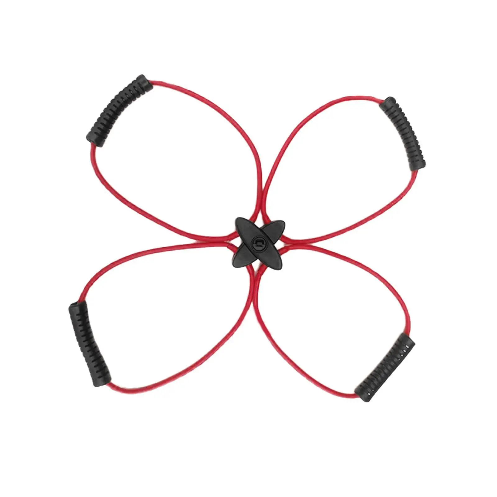 

X-Shaped Yoga Tensioner Four Tube Arm Stretcher TPE Stretch Band Rope Fitness Exercise Pilates Yoga Pull Rope 5 Color