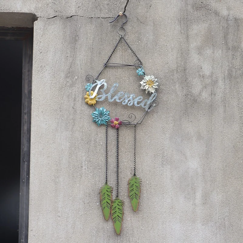 

Feather Handcrafted Blessed Vintage Retro Metal Decorative Wind Chime