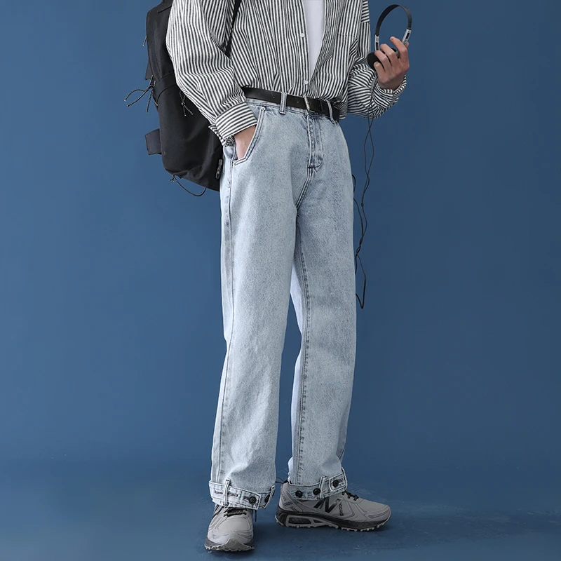 

Men's Vintage Jeans plus size Hip Hop Blue Jean for Men Mens Denim Pants Men Fashion Trousers