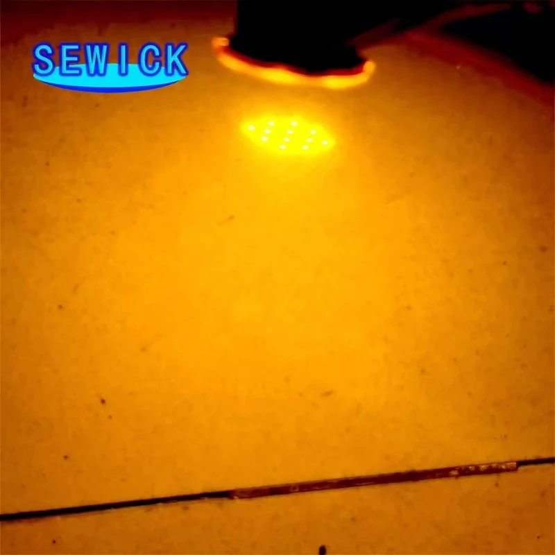 100 Упаковок P21W 1157 BAY15D 1156 Ba15S Светодиодный Автомобильный Сигнальный Фонарь COB Супер