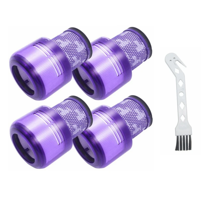 

5PCS HEPA Replacement Vacuum Filters For Dyson Cordless Vacuum V10 Digital Slim / SV18 Animal Washable And Reusable