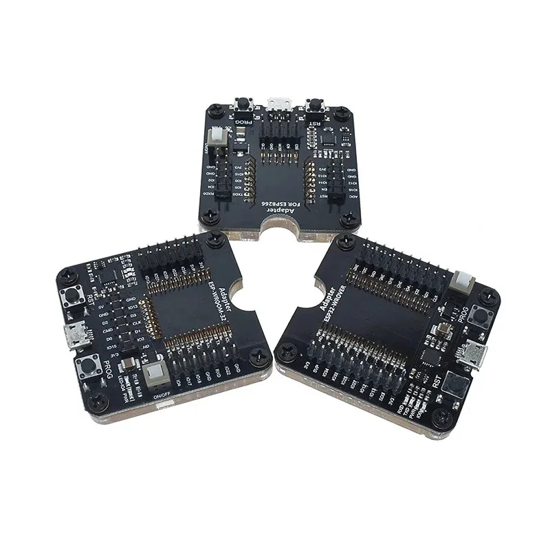 Фото ESP8266 ESP32 ESP-WROOM-32 ESP32-WROVER Макетная плата Тестовая запись Приспособление Инструмент Загрузчик для ESP-12F ESP-07S ESP-12S №5