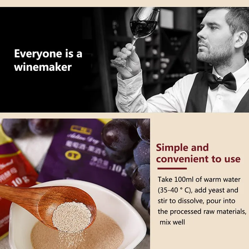 500 г винные дрожжи активное брожение сухие сделай сам приготовление ликера Cerevisiae