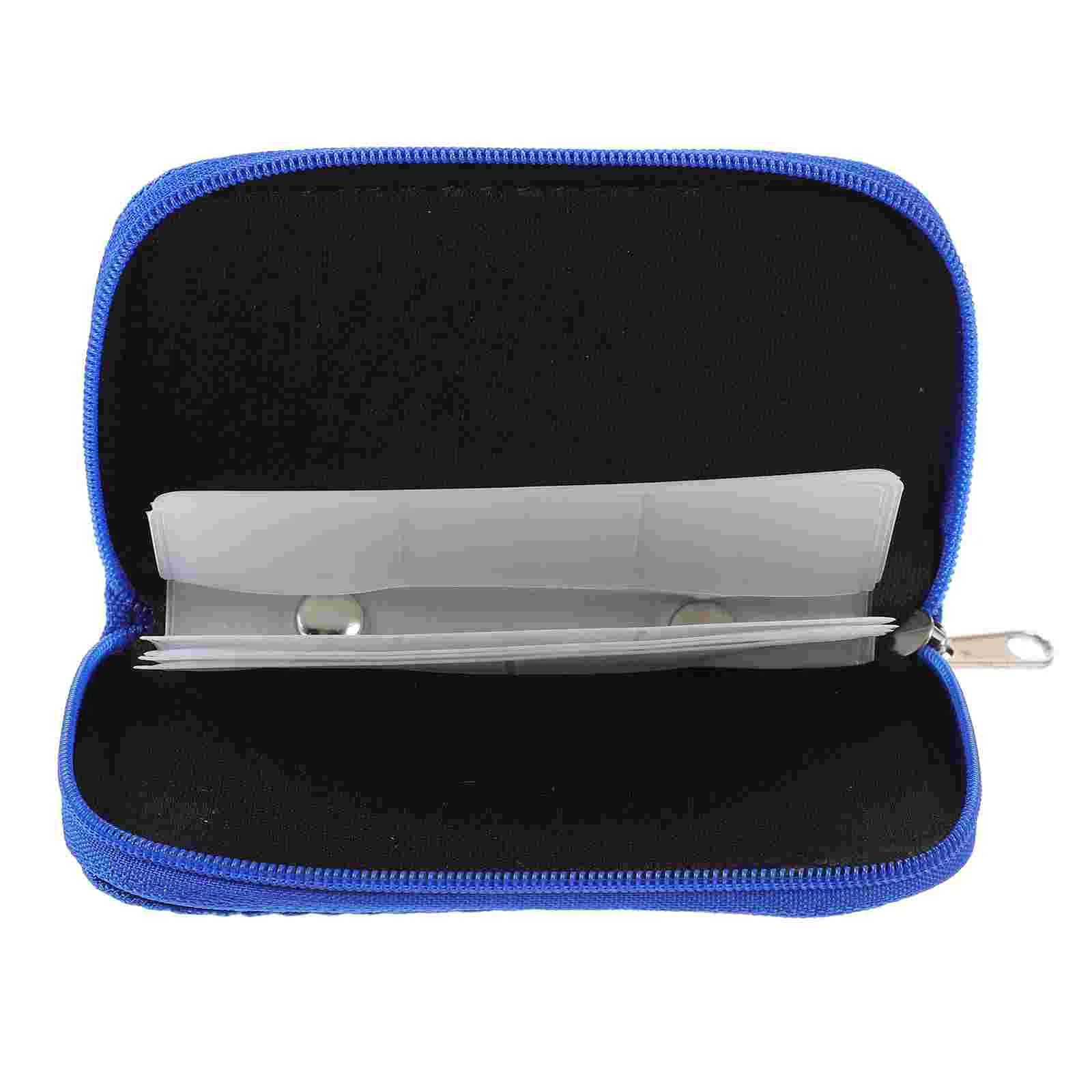 

Memory Card Holder Sd Storage Bag Zipper Acondicionador Case Pvc Portapotty