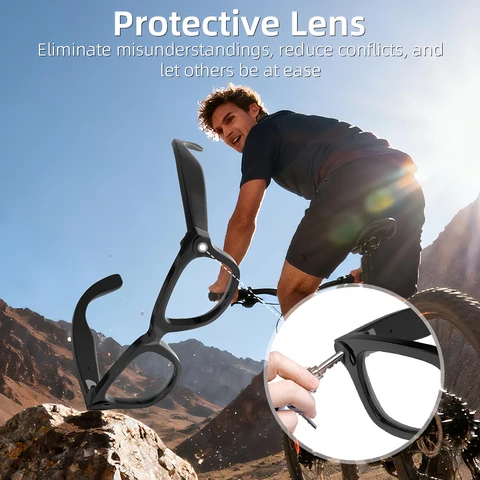 HIBLOKS светоблокирующие наклейки для Ray-Ban Meta