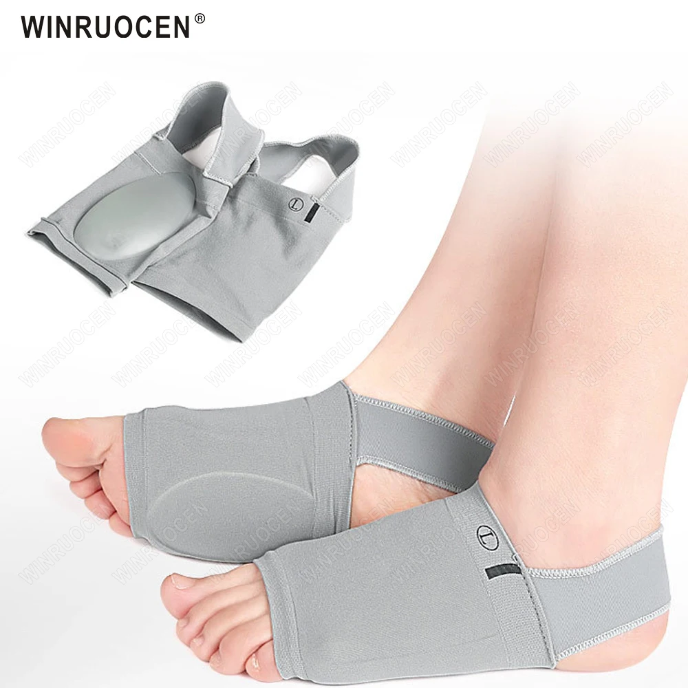 

1 пара, поддерживающие дужки рукава, Подошвенный Фасциит, пяточные шпоры, уход за ногами, Плоская стопа, облегчают боль, рукава, носки, ортопе...