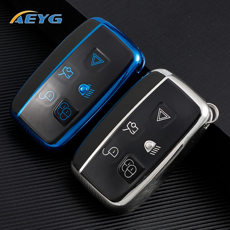 

TPU Car Remote Key Case Cover Shell Fob For Land Rover Range Rover Sport Evoque Freelander2 For Jaguar XF XJ XJL XE C-X16 XKR XK