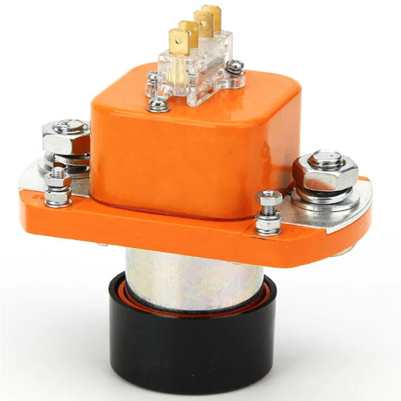 

Electric Car Relay 12V 200A Magnetic Latching DC Power Contactor With Car Relay