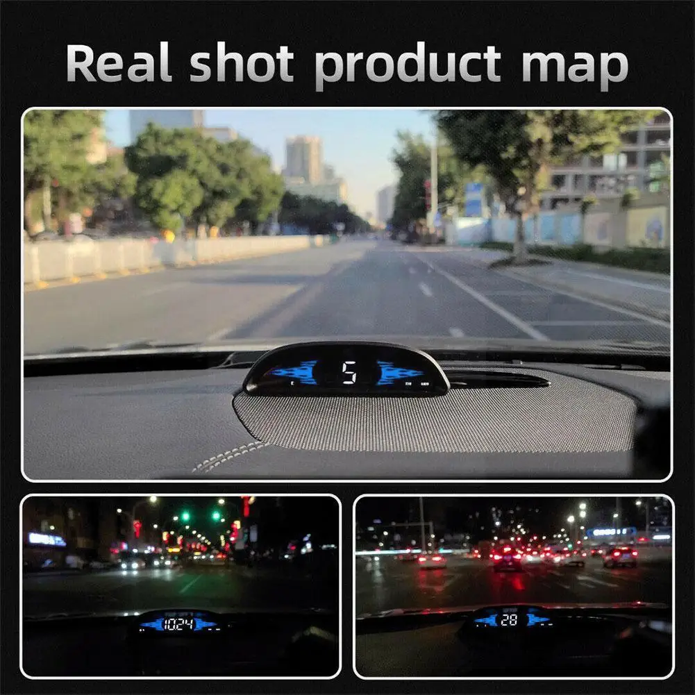 

Car HUD HD Head-Up Display G2 Car Outdoor Off-Road Speed Guide Head-Up Display Car Electronics Accessories For All Cars K8A8