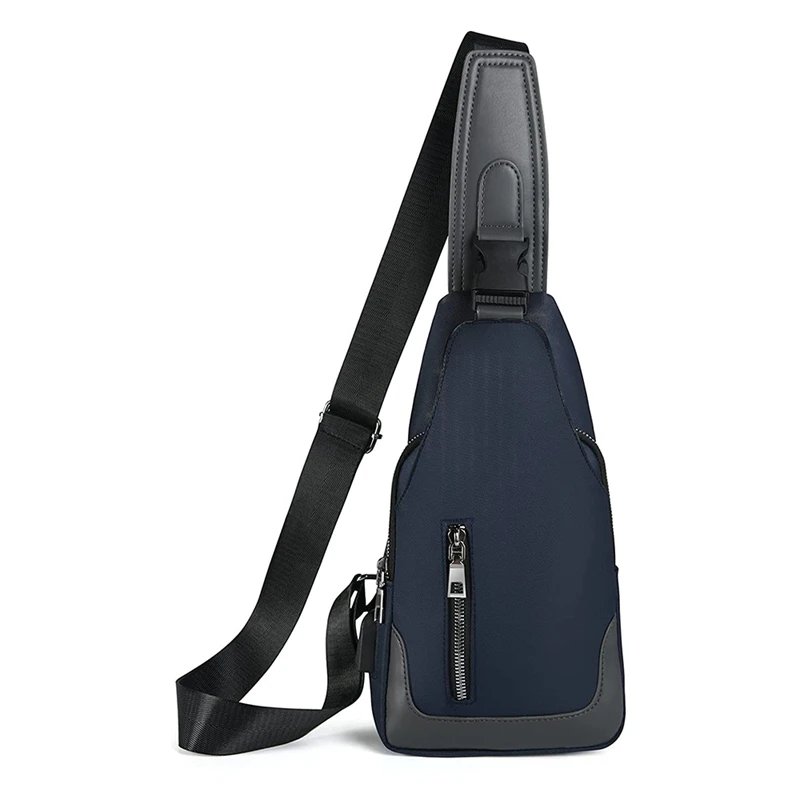 

Sling Backpack With USB Charging Port, Chest Bag Crossbody Daypack Shoulder Bag For Women & Men, Hiking, Cycling