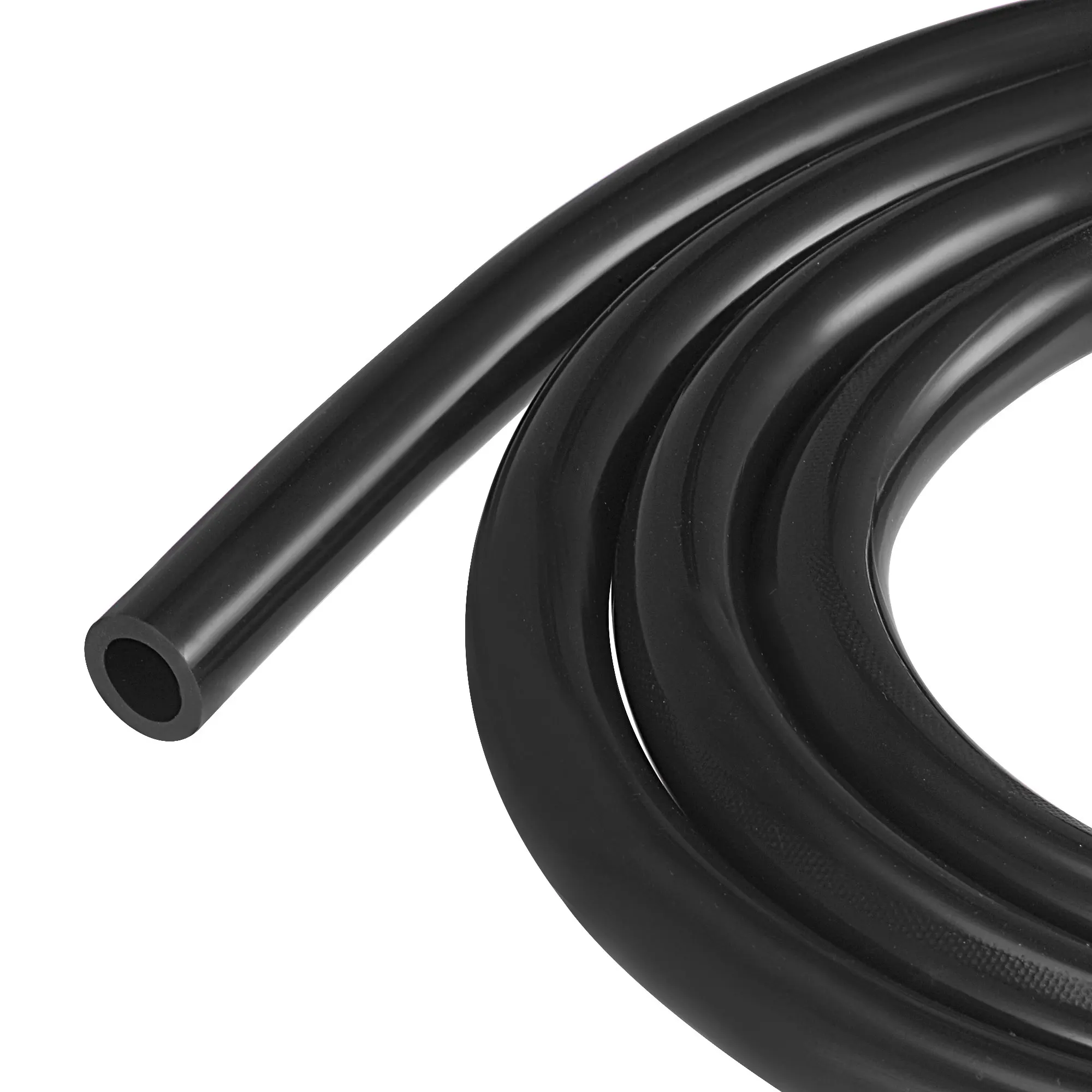 

Uxcell Vacuum Silicone Tubing Hose 1/2" ID 1/8" Wall Thick 10ft Black High Temperature for Engine