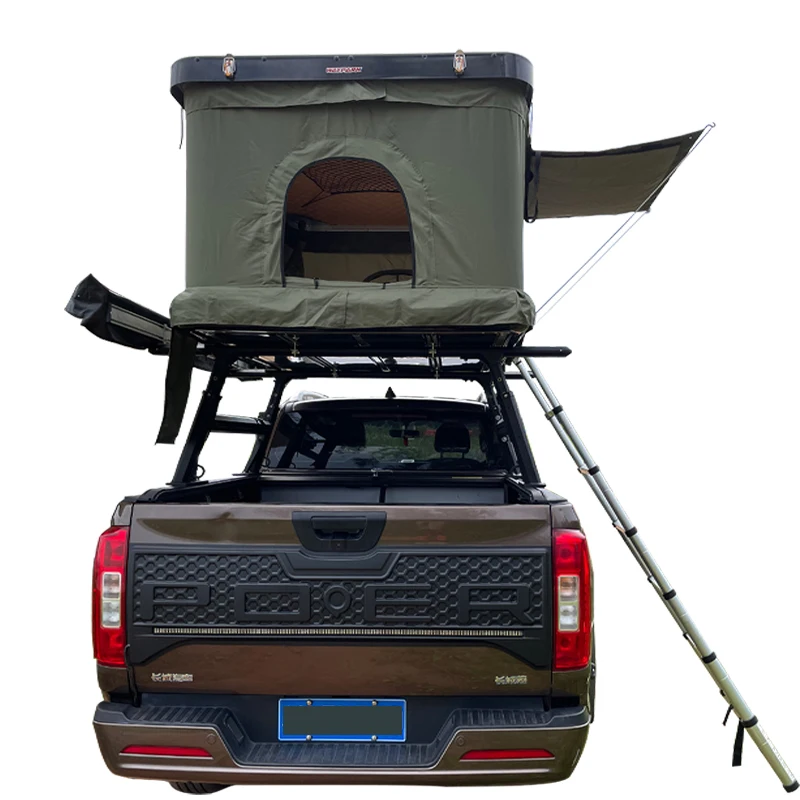 Выдвижная 4X4 жесткая крыша автомобиля верхняя палатка уличная Складная