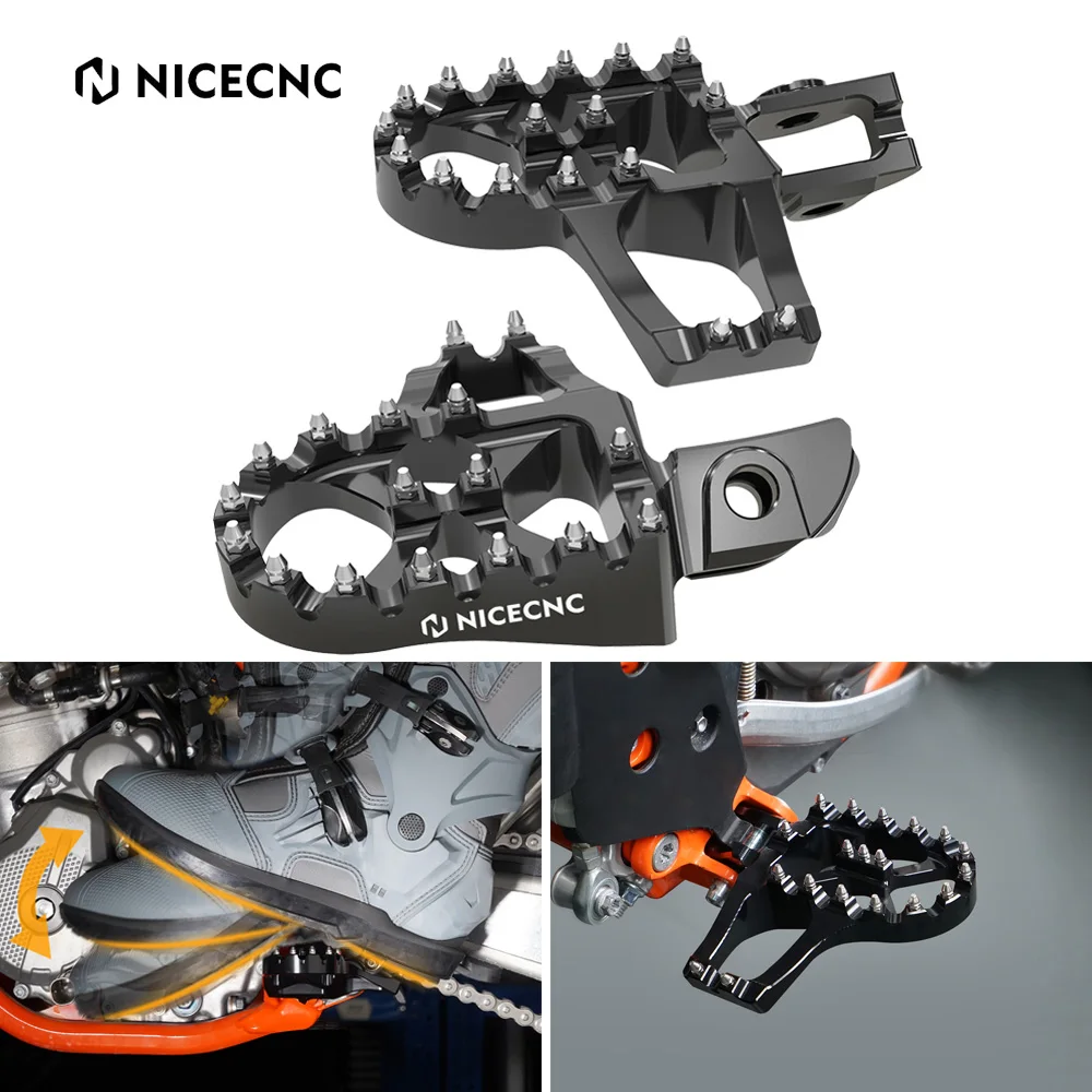 

NiceCNC Extender Pro Foot Pegs Footrests Pedals For Beta RR 2T 4T 200 250 300 350 390 400 430 450 480 520 2020 2021 2022 2023