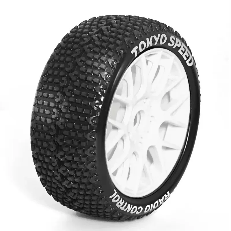 4 шт. обновленные колеса для внедорожного багги с шестигранной головкой 17 мм 1/8