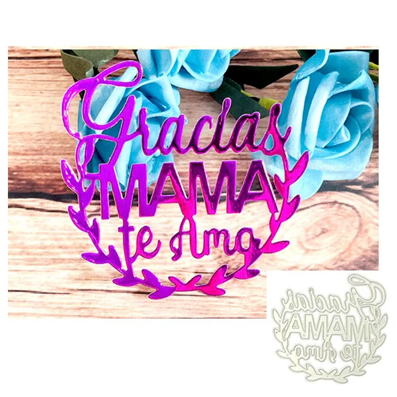 

Lets Celebrate Metal Cutting Dies For Scrapbooking letter Stencils DIY Album Cards Decoration Embossing Folder Die Cuts New