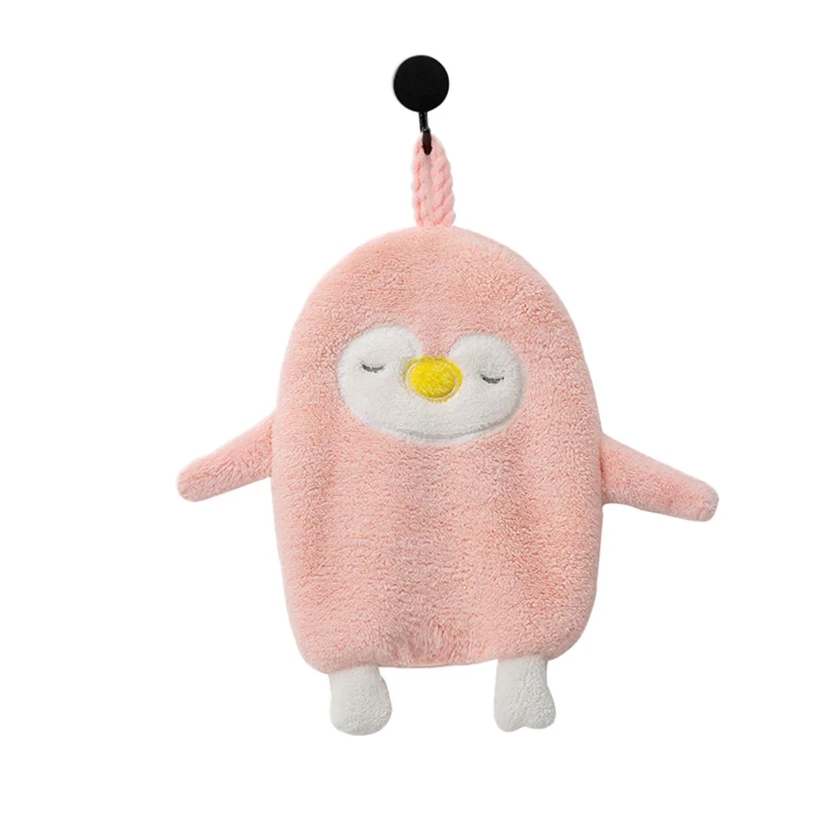 

Kitchen Bathroom Can Be Hung Coral Velvet Hand Towel Cute Absorbent Hand Towel