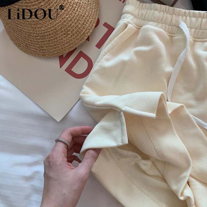 Новинка 2023 модные летние шорты для девочек в Корейском стиле спортивные шикарные