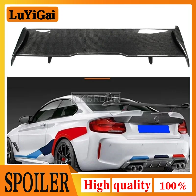 M производительности Стиль для BMW M1 M3 M4 M5 M6 F10 F30 G30 GT карбоновый спойлер заднего
