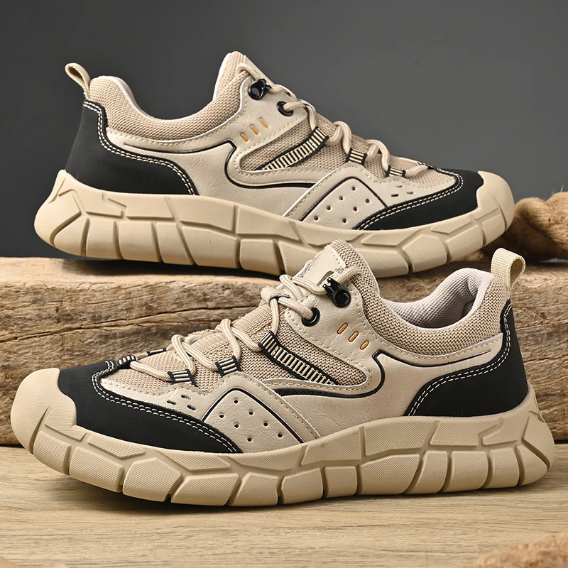 Лидер продаж мужская повседневная обувь осенняя непромокаемая теплая походная