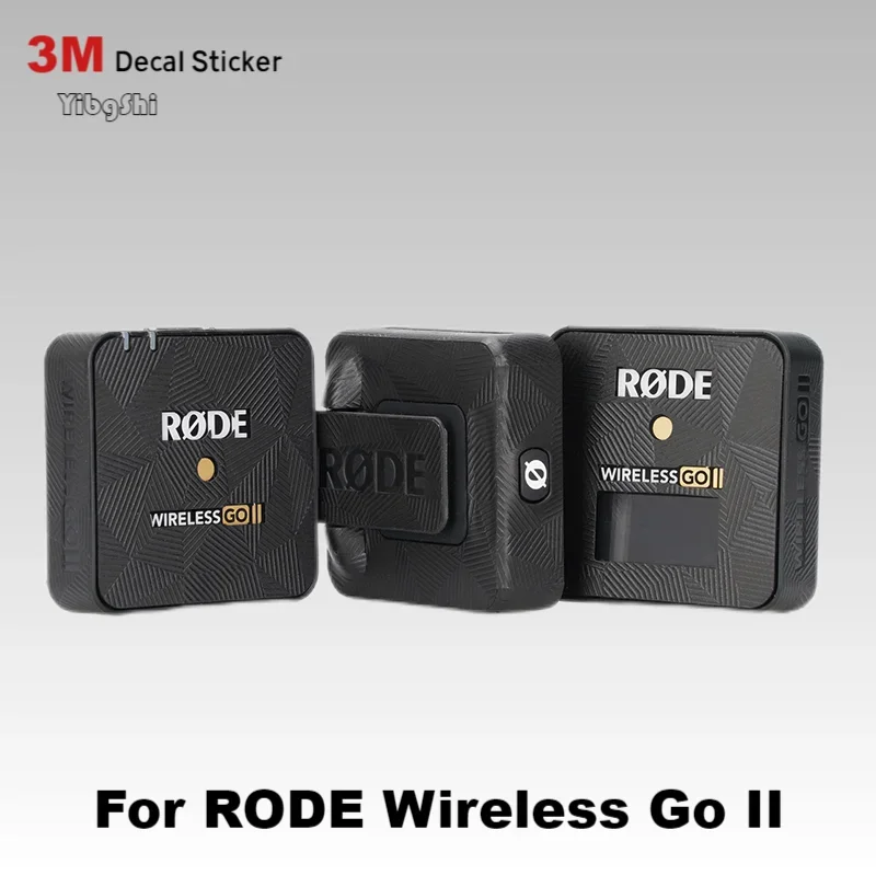 Виниловая пленка для RODE Wireless Go II защитная наклейка микрофона тела WirelessGoII WirelessGo 2 M2