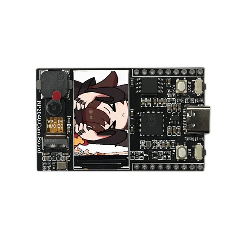 Raspberry Pi Pico RP2040 скошенная плата камера 1 14 дюймовый ЖК-дисплей