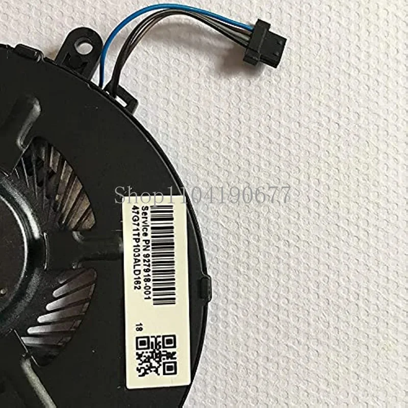 Вентилятор для HP Pavilion 14-bk 15-cc5xx thru 15-cc6xx 15-ck охлаждения процессора 927918 -001