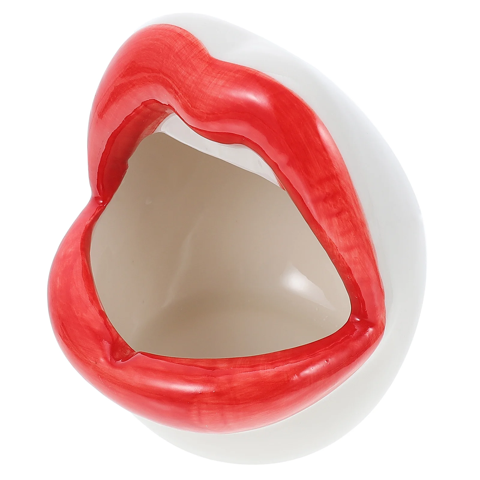 

Ashtray Ashtrays Ash Holder Lip Tray Creativecigar Ceramicsmokless Lips Style Women Mouth Hot Novelty Accessoryredmodern Unique