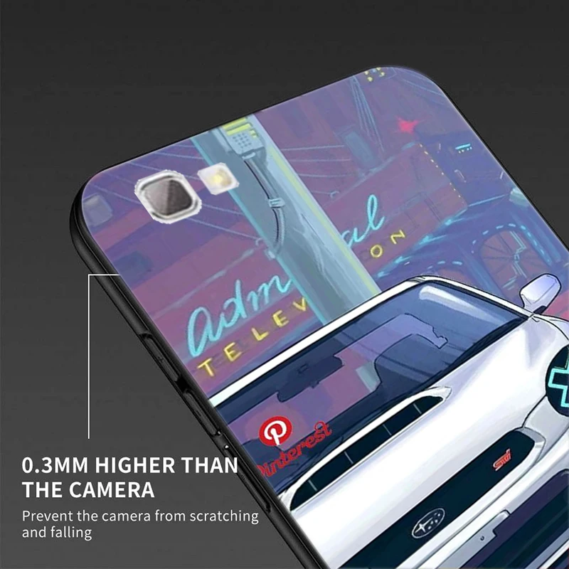 Case For Coque ZTE Blade A610 A 610 612 BA610C 5.0 inch Soft Silicon Cover blade a610 Phone JDM Sports Car Bumper | Мобильные
