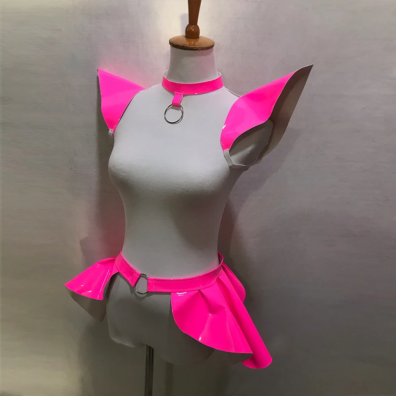 Розовый костюм для танцев на шесте сексуальная женская одежда взрослых